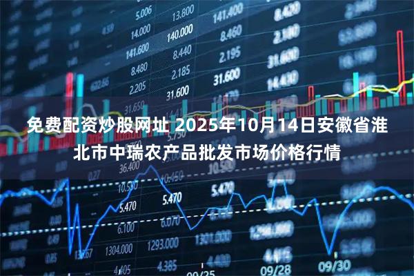 免费配资炒股网址 2025年10月14日安徽省淮北市中瑞农产品批发市场价格行情